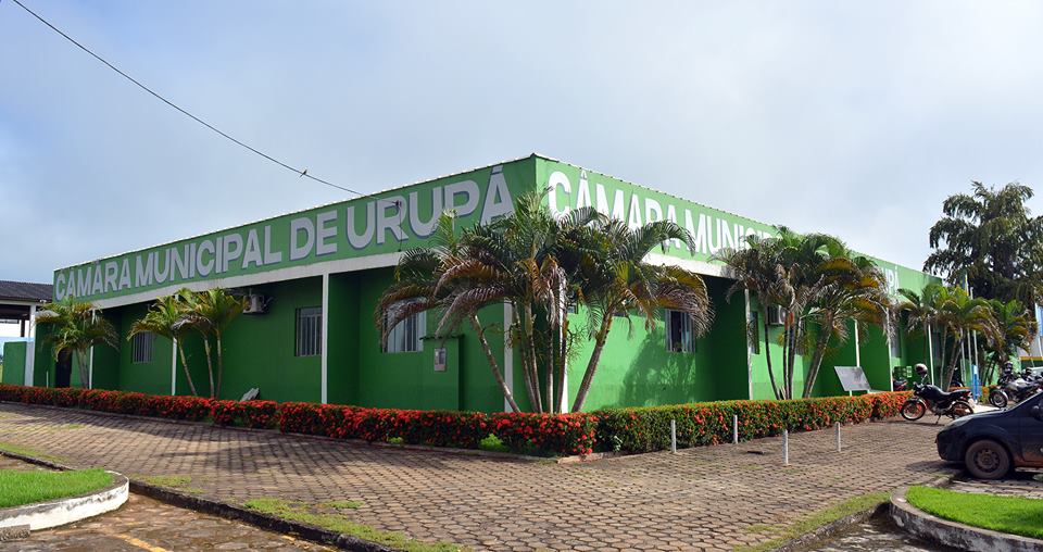 Sede da Câmara Municipal de Urupa-RO.